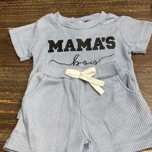 Amazon Kids Matching Set in Blue and Black